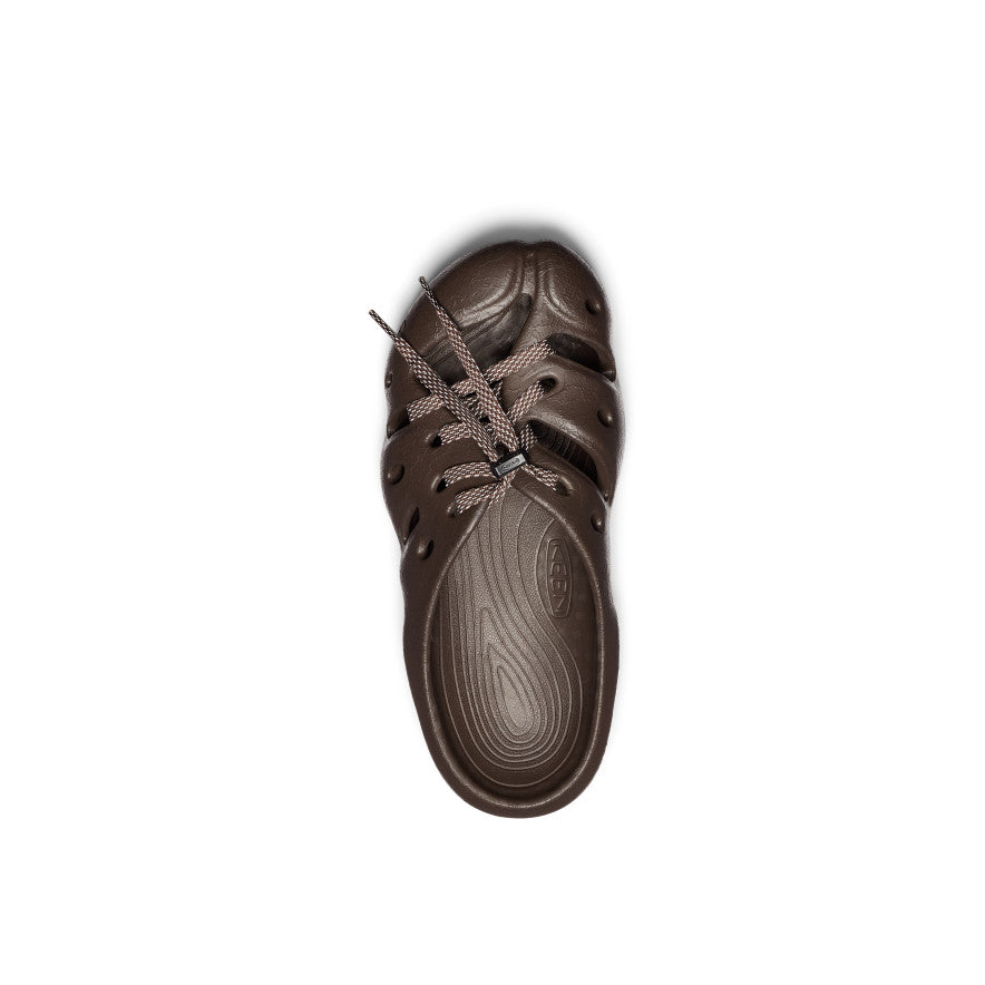 Keen Classic - All Gender Yogeez Clog x Pilgrim Surf + Supply Chocolate Brown/Whisper White