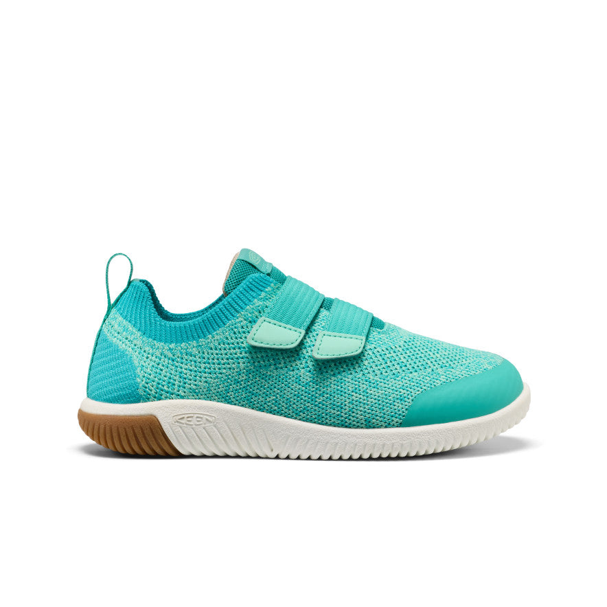 Keen Classic - Big Kids' KNX Knit Double Strap Bright Aqua/Cabbage