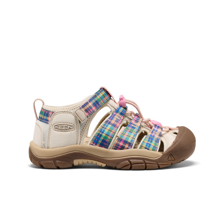 Keen Classic - Big Kids' Newport H2 Gingham/Orchid Smoke